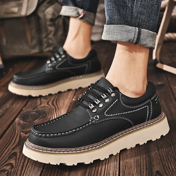 Genuine Leather Casual Shoes NFS60