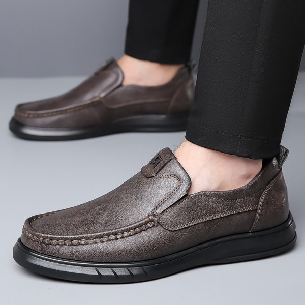 Genuine Leather Summer Loafer NFES26