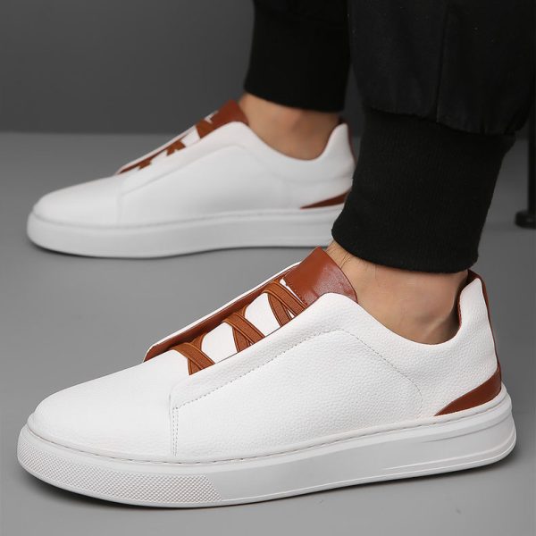 Genuine Leather Low Top Casual Shoes NFES74