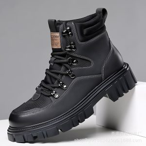 Alternative view of Genuine Leather Martin Boots NFES75