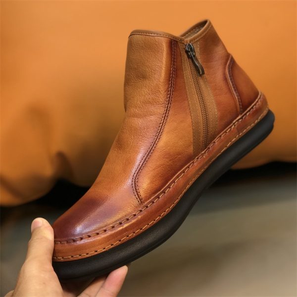 Genuine Leather Chelsea Boots NFES23