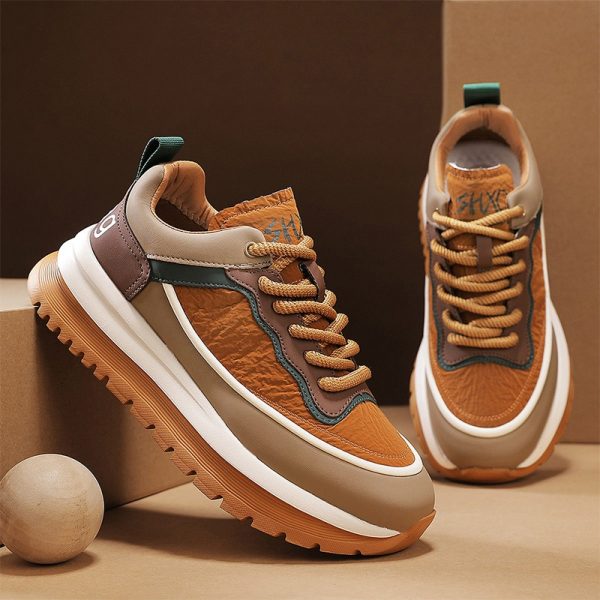 Korean style thick-soled casual sneakers NFE590