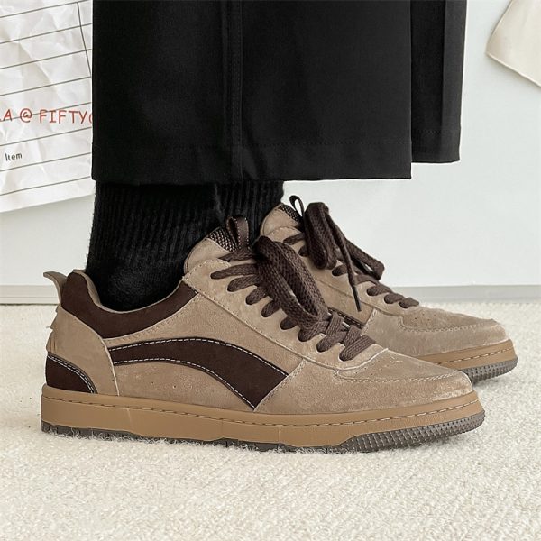 Genuine leather breathable casual shoes NFE495