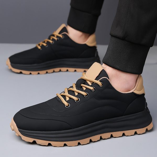 Genuine leather light weight casual shoes NFE575