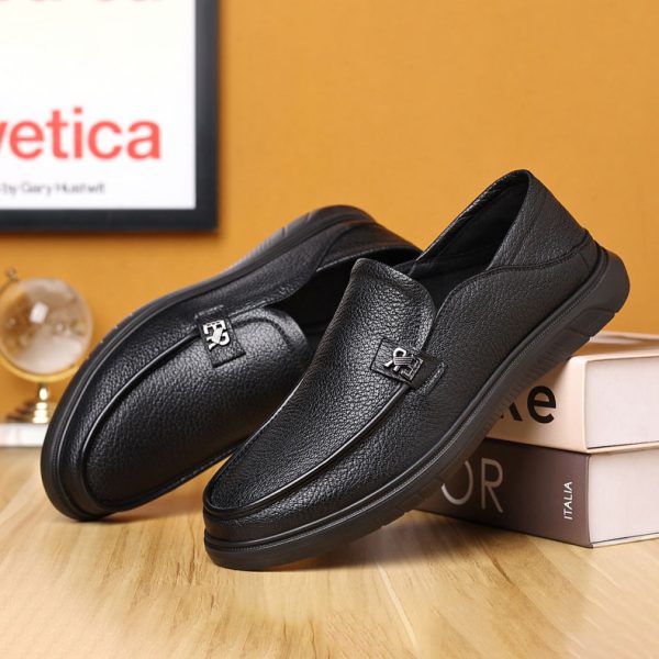 Genuine leather soft surface loafer NFE591