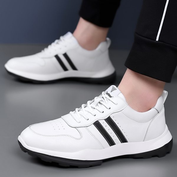 Genuine leather breathable non-slip casual shoes NFE581