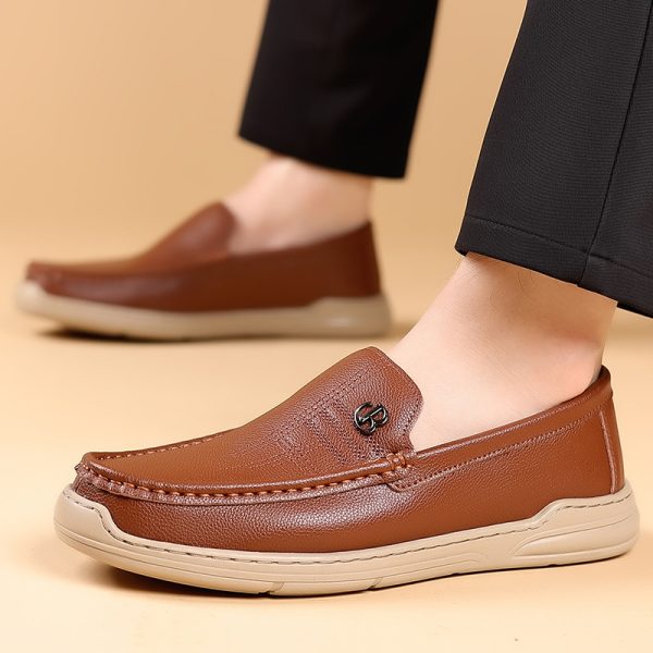 Genuine leather comfortable loafer NFE933