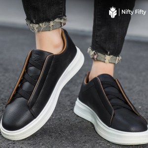 Alternative view of Trendy Retro low-top Leather Casual Shoes NFE1592