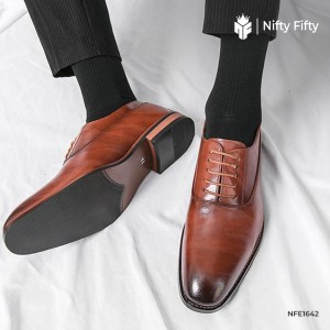Alternative view of Stylish Trendy Leather Formal Shoes NFE1642