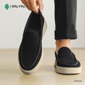 Alternative view of Trendy Slip-On Suede Leather Loafer NFE1648