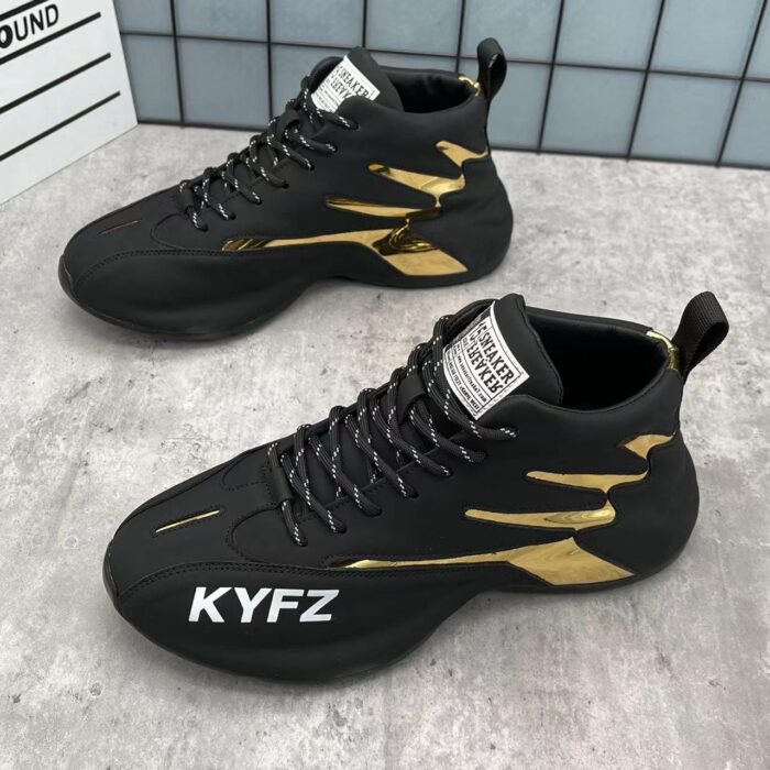 Trendy high-top casual sneakers NFER857