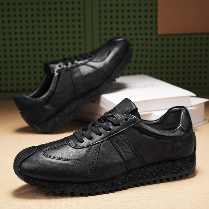 Trendy fashion leather sports casual shoes NFER08