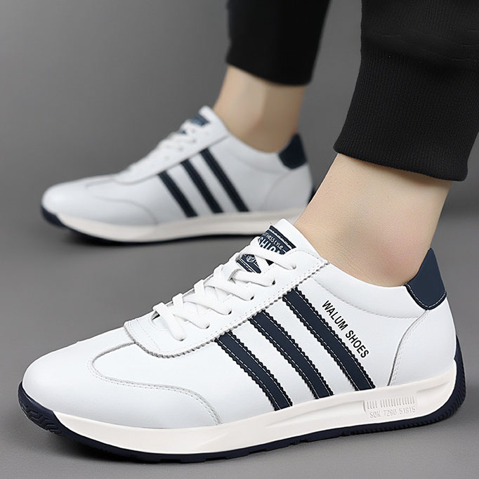 Genuine leather versatile trendy casual shoes NFER711