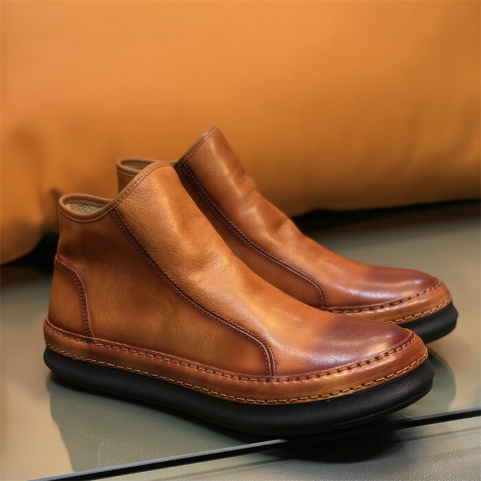 Genuine Leather Chelsea Boots NFS91