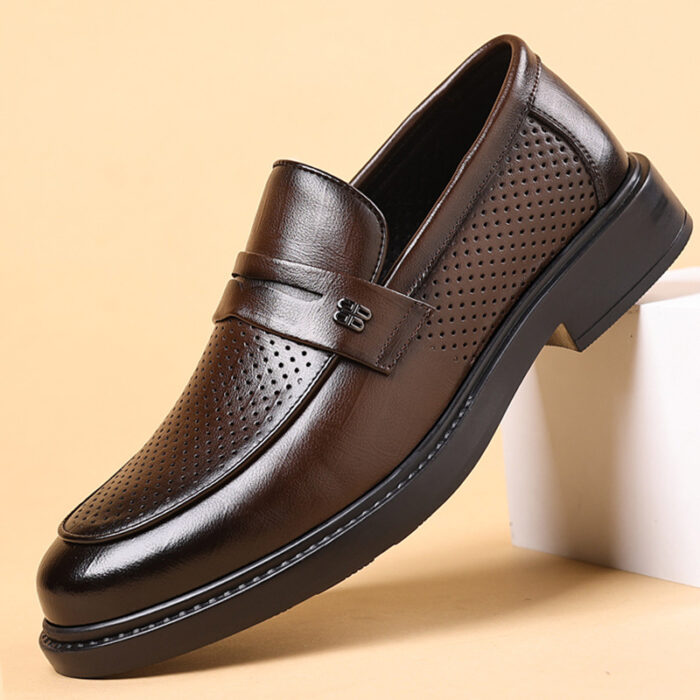 Hollow Wedding Groom Shoes NFER646