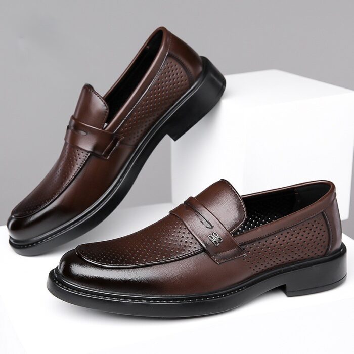 Hollow Wedding Groom Shoes NFER646