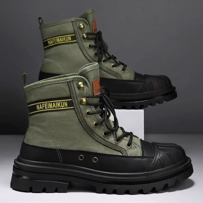 Korean style canvas martin boots NFER40