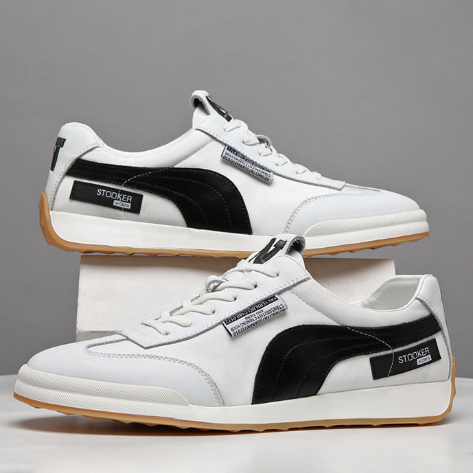 Genuine leather versatile trendy casual shoes NFS142