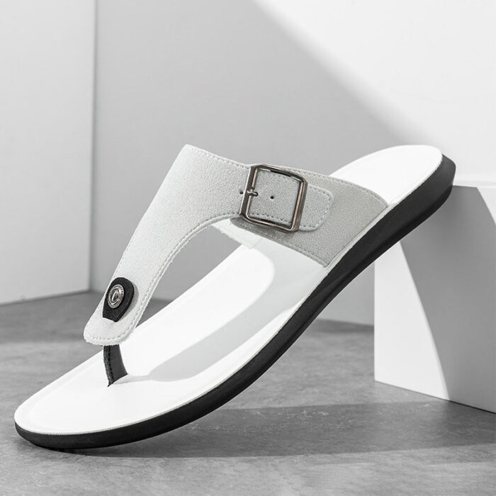 Belt Buckle Design Trendy Beach Sandals NFER086