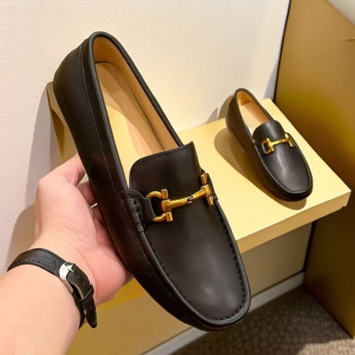 Breathable Lightweight Casual Leather Shoes NFER036