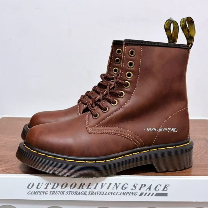 Autumn and Winter All-Season Fleece-Lined Single  Martin Boot NFER101