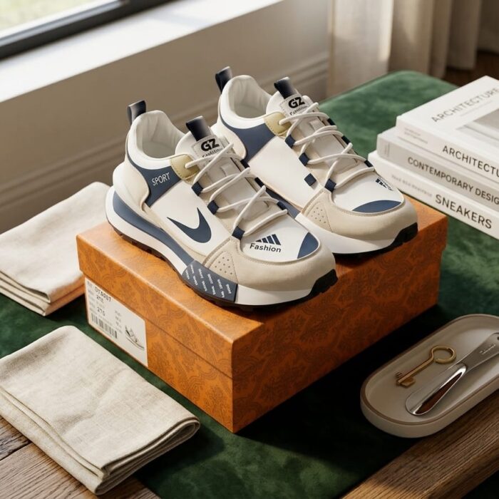 Casual New Style Retro Height-Increasing Shoes NFER131